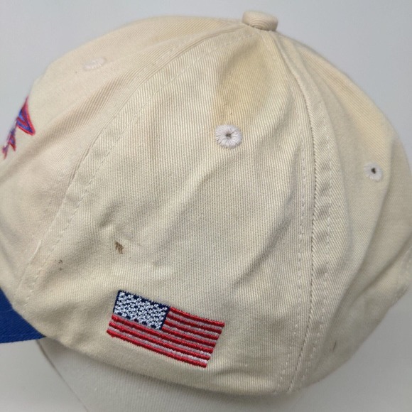 Louisville Bats Men's Strapback Hat Tan Adjustable Embroidered Pepsi Logo - Picture 4 of 11